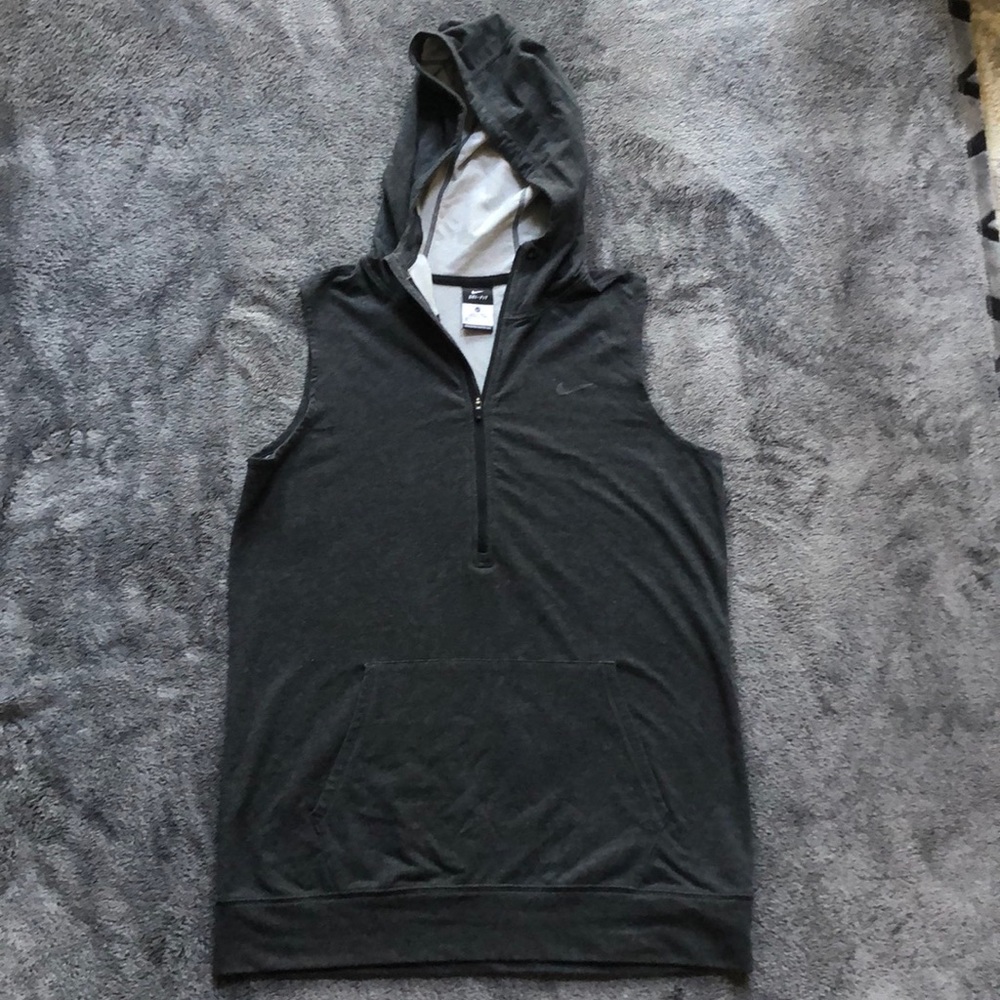 Sleeveless Nike Hoodie